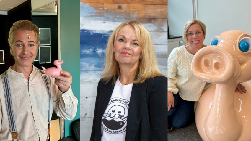 Stefan Karlsson, Katja Rytkönen ja Piia Elo